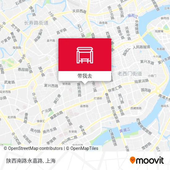 陕西南路永嘉路地图