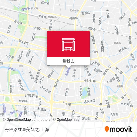 丹巴路红星美凯龙地图