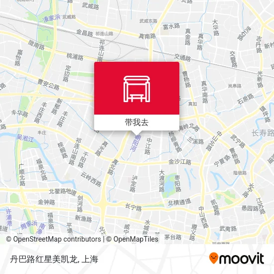 丹巴路红星美凯龙地图