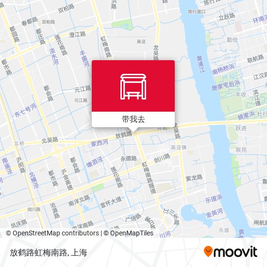 放鹤路虹梅南路地图