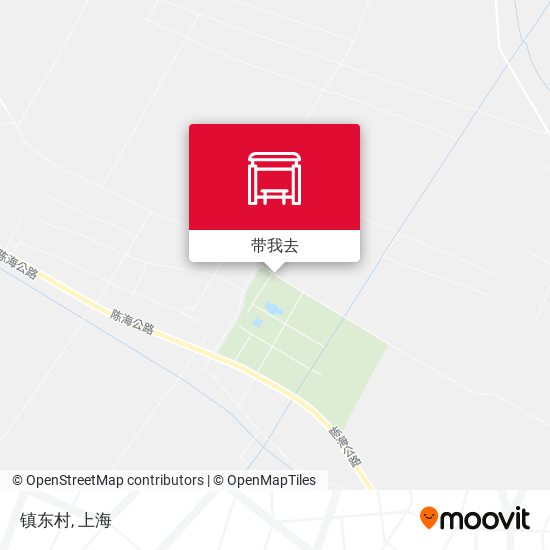 镇东村地图