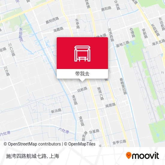 施湾四路航城七路地图