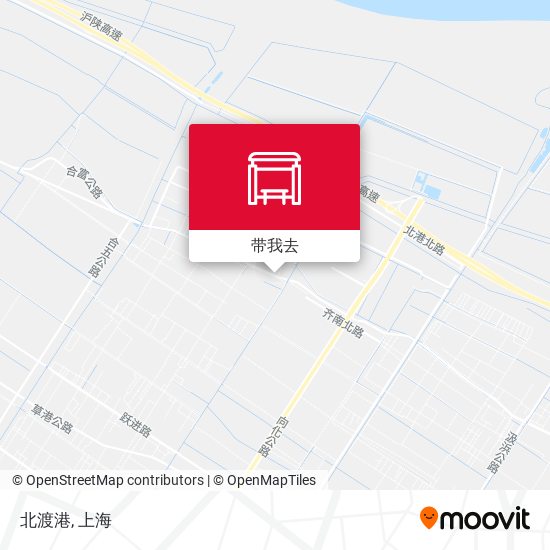 北渡港地图