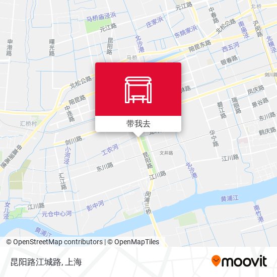 昆阳路江城路地图