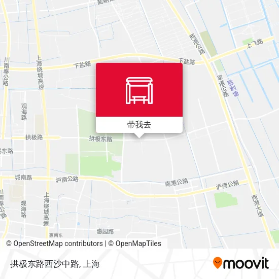 拱极东路西沙中路地图