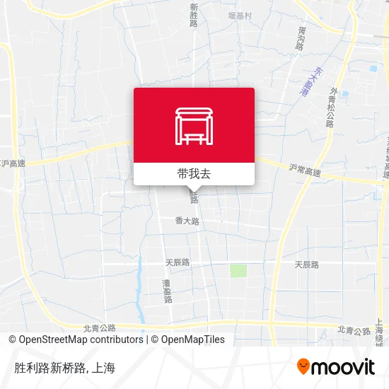 胜利路新桥路地图
