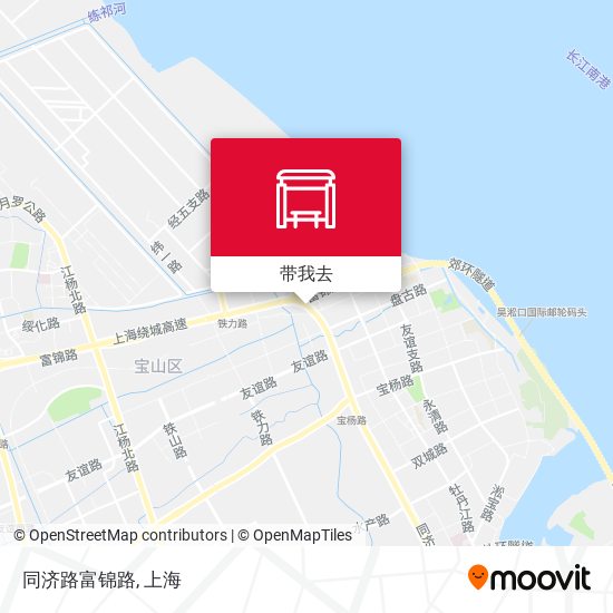 同济路富锦路地图