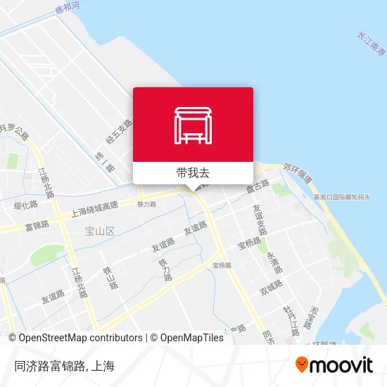 同济路富锦路地图