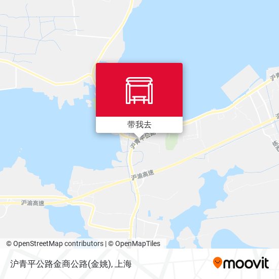 沪青平公路金商公路(金姚)地图