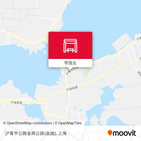沪青平公路金商公路(金姚)地图