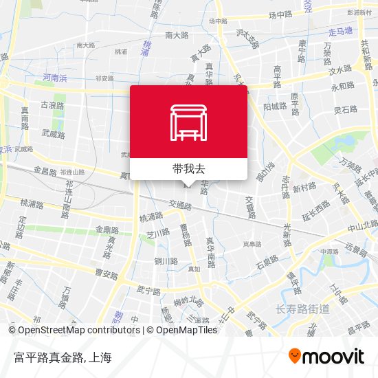 富平路真金路地图