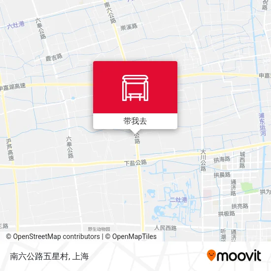 南六公路五星村地图