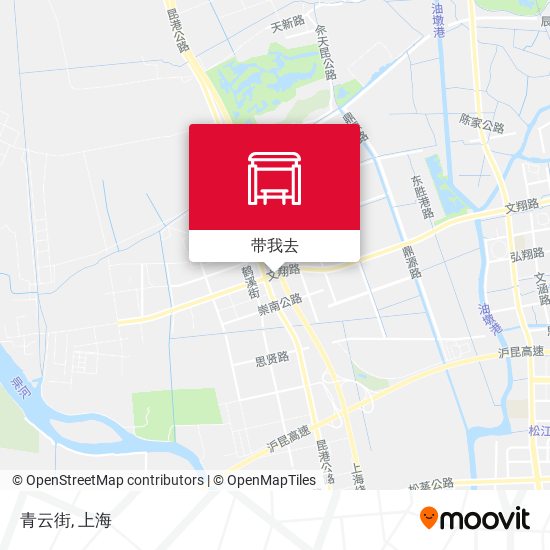 青云街地图