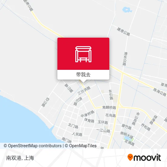 南双港地图