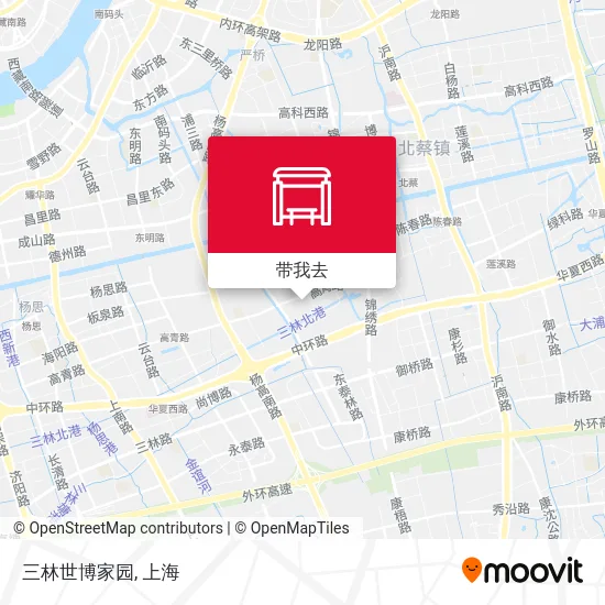 三林世博家园地图