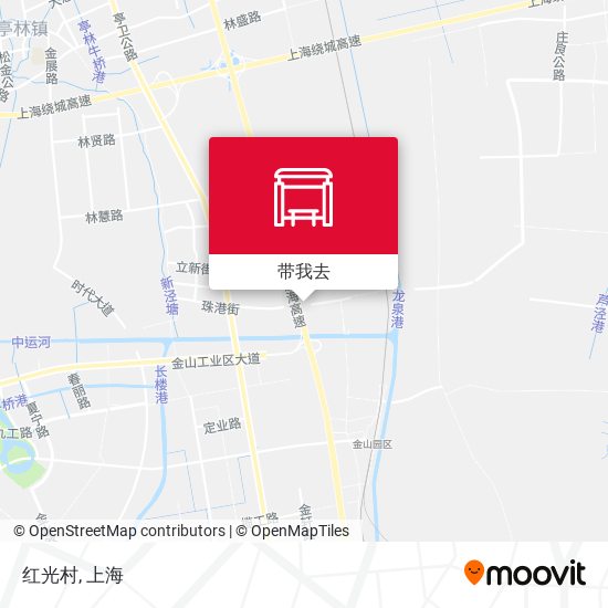 红光村地图