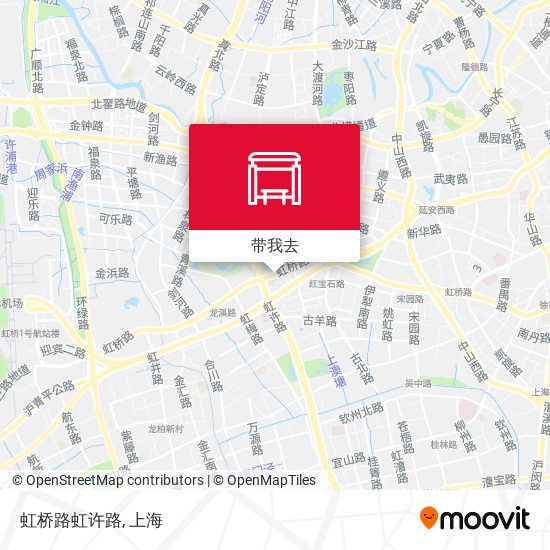 虹桥路虹许路地图