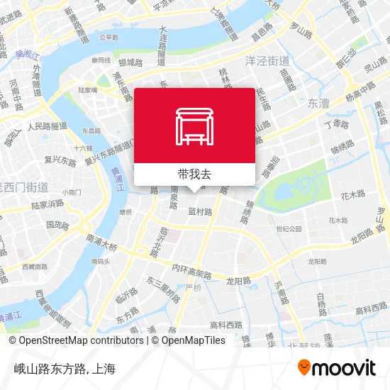 峨山路东方路地图