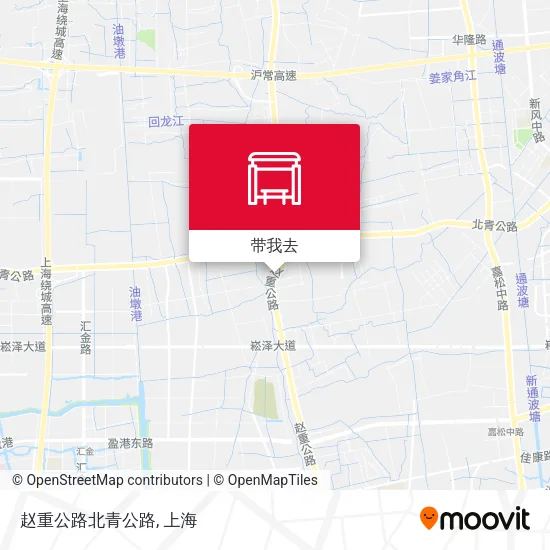 赵重公路北青公路地图