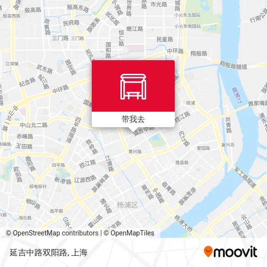 延吉中路双阳路地图