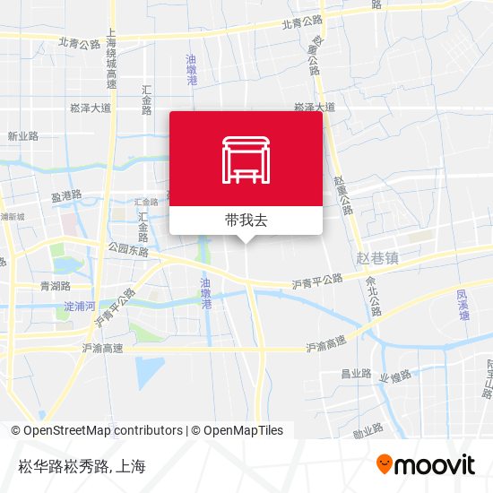 崧华路崧秀路地图