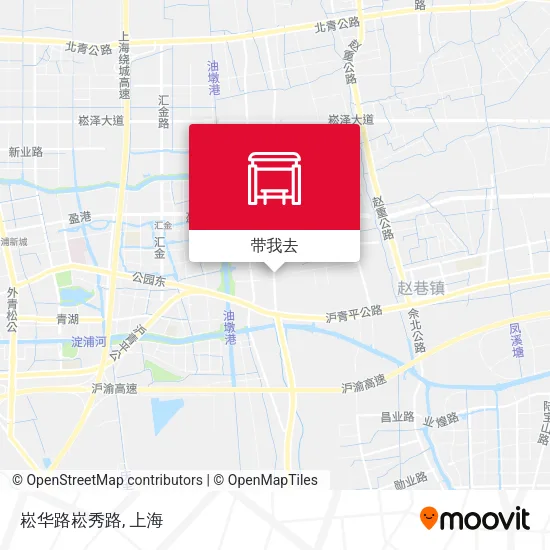 崧华路崧秀路地图