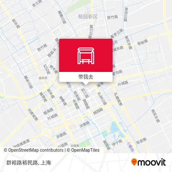 群裕路裕民路地图