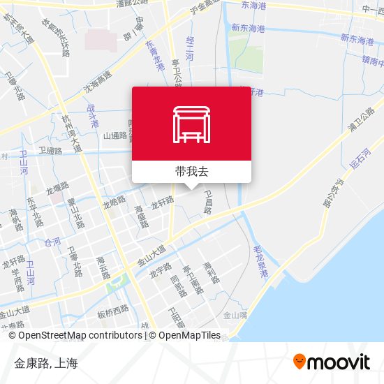 金康路地图