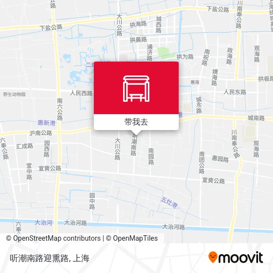 听潮南路迎熏路地图