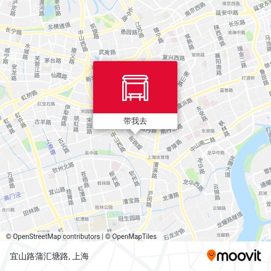 宜山路蒲汇塘路地图