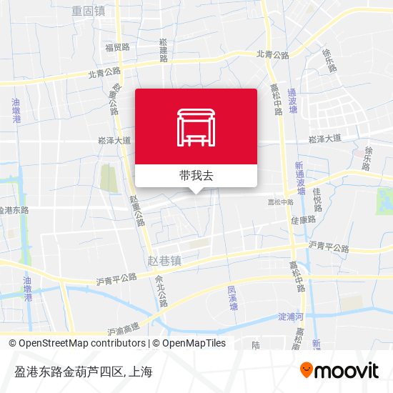 盈港东路金葫芦四区地图
