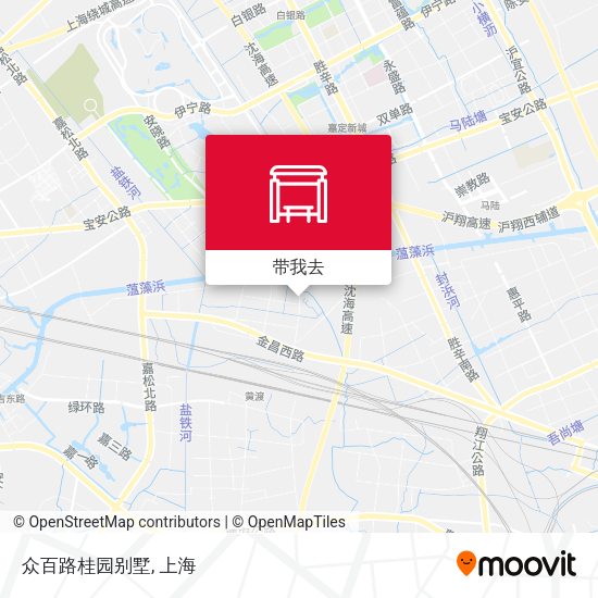 众百路桂园别墅地图