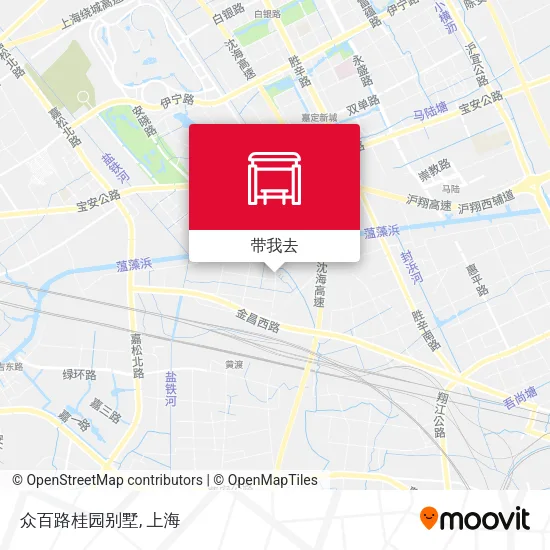 众百路桂园别墅地图