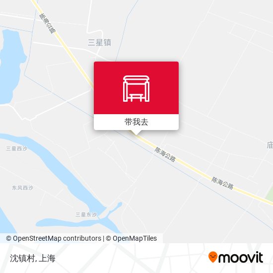 沈镇村地图