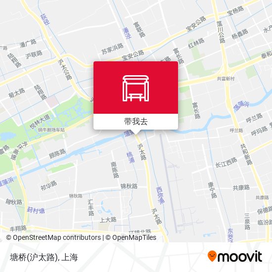 塘桥(沪太路)地图