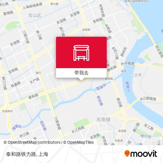 泰和路铁力路地图