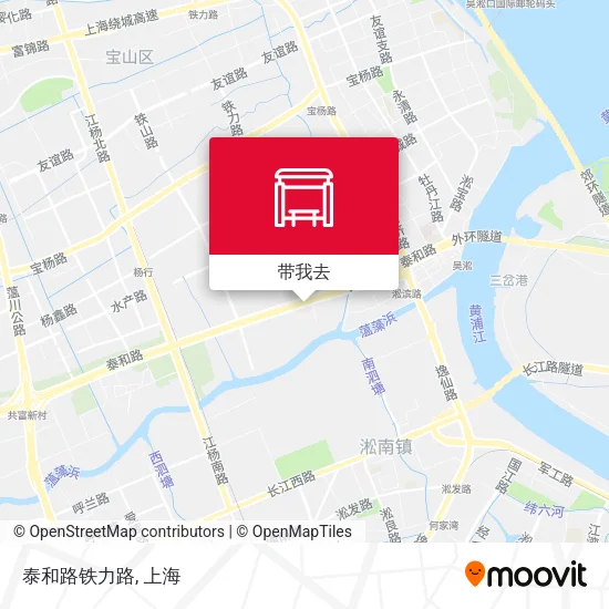 泰和路铁力路地图