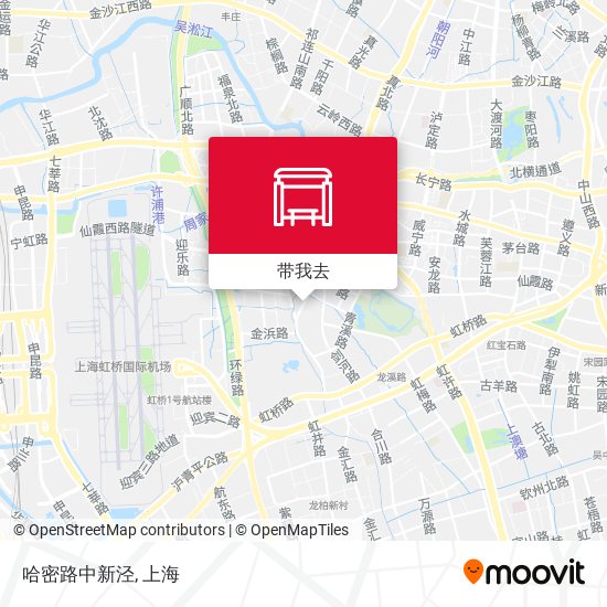 哈密路中新泾地图