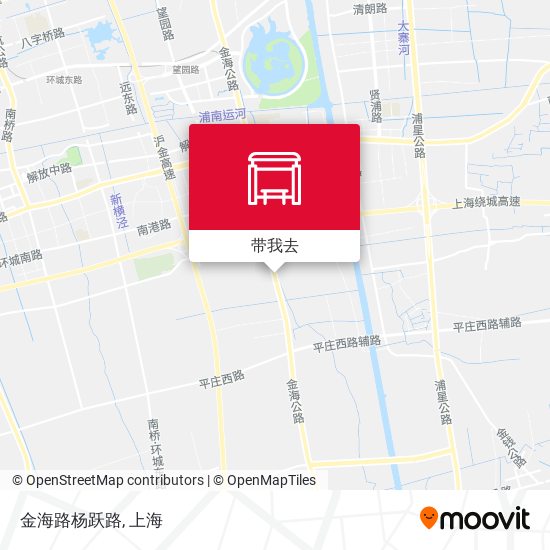 金海路杨跃路地图