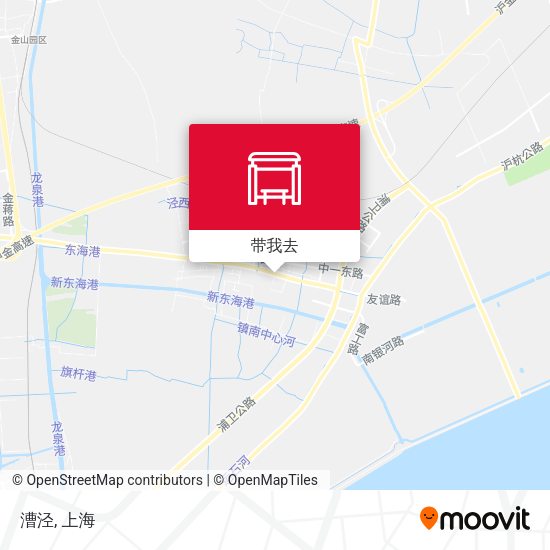 漕泾地图