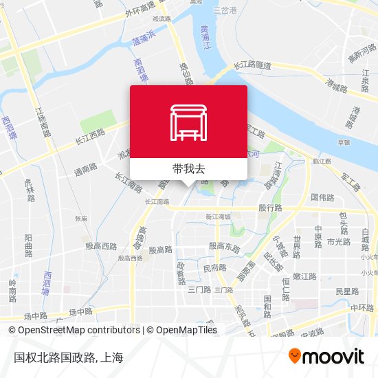 国权北路国政路地图
