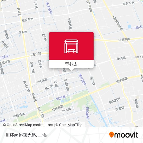 川环南路曙光路地图