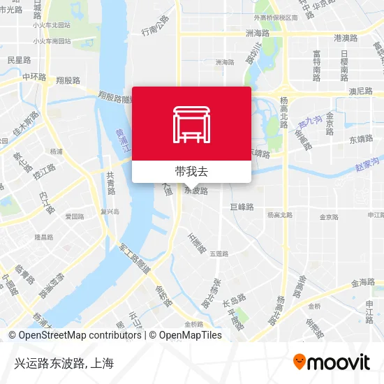 兴运路东波路地图