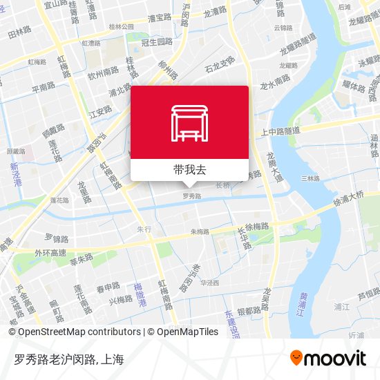 罗秀路老沪闵路地图