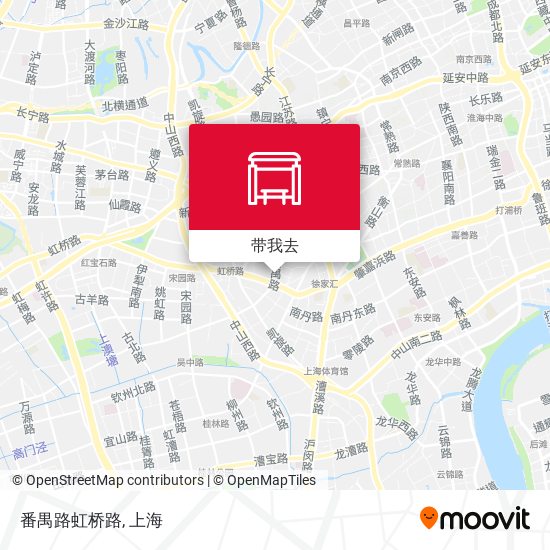 番禺路虹桥路地图