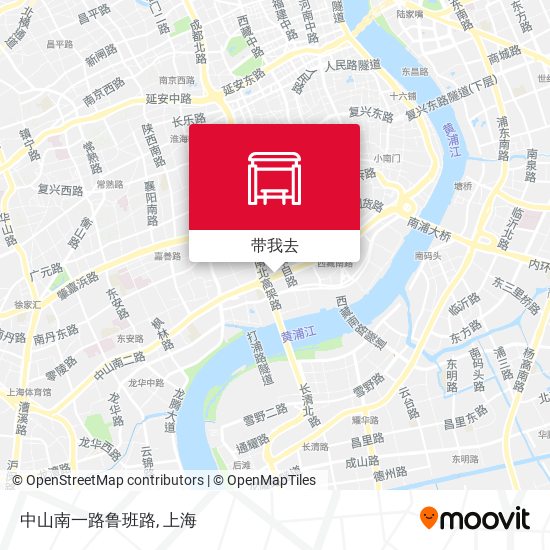 中山南一路鲁班路地图