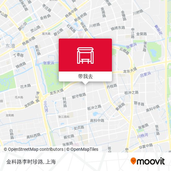 金科路李时珍路地图