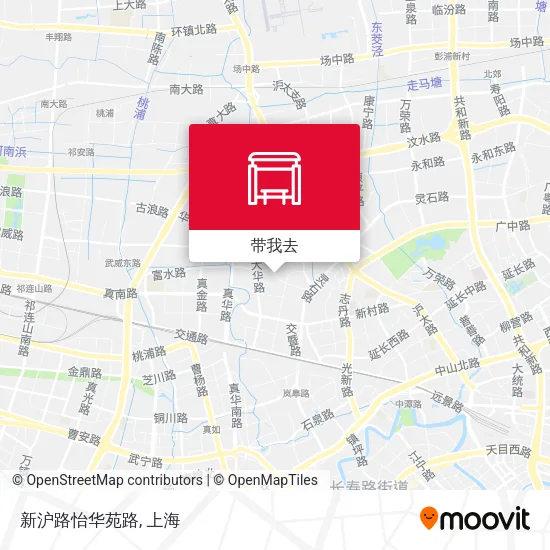 新沪路怡华苑路地图