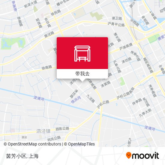 茵芳小区地图
