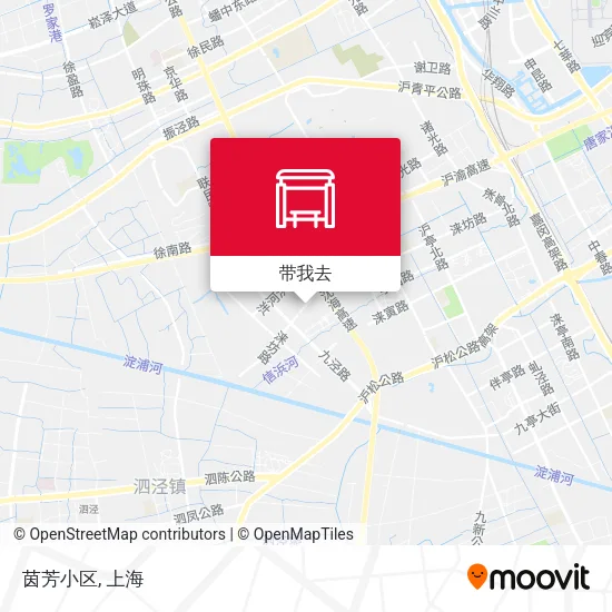 茵芳小区地图